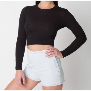 American Apparel Cropped Sweater